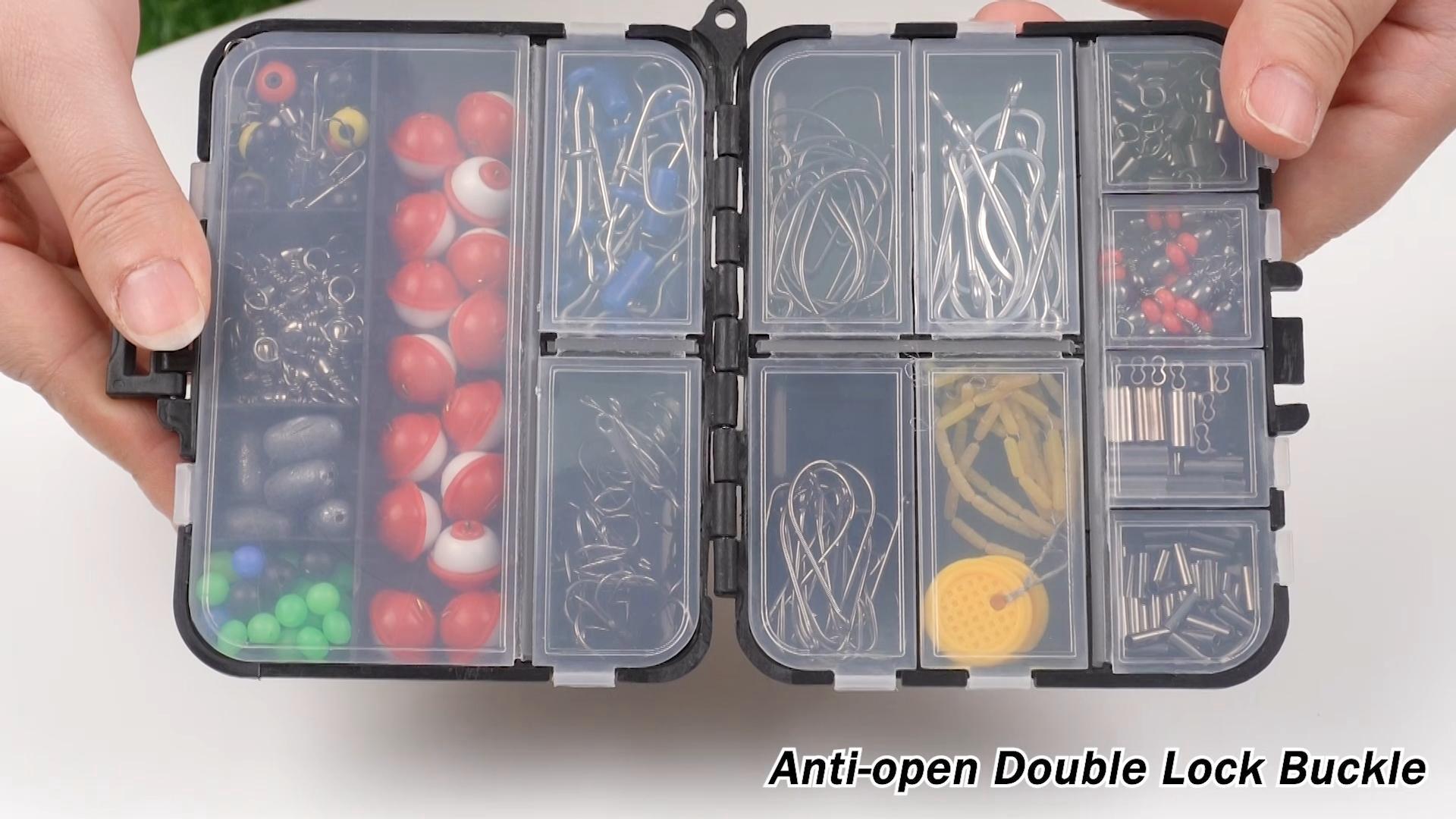 Fishing Accessories Tackle Kit - 286pcs Fishing Tackle Box Fishing